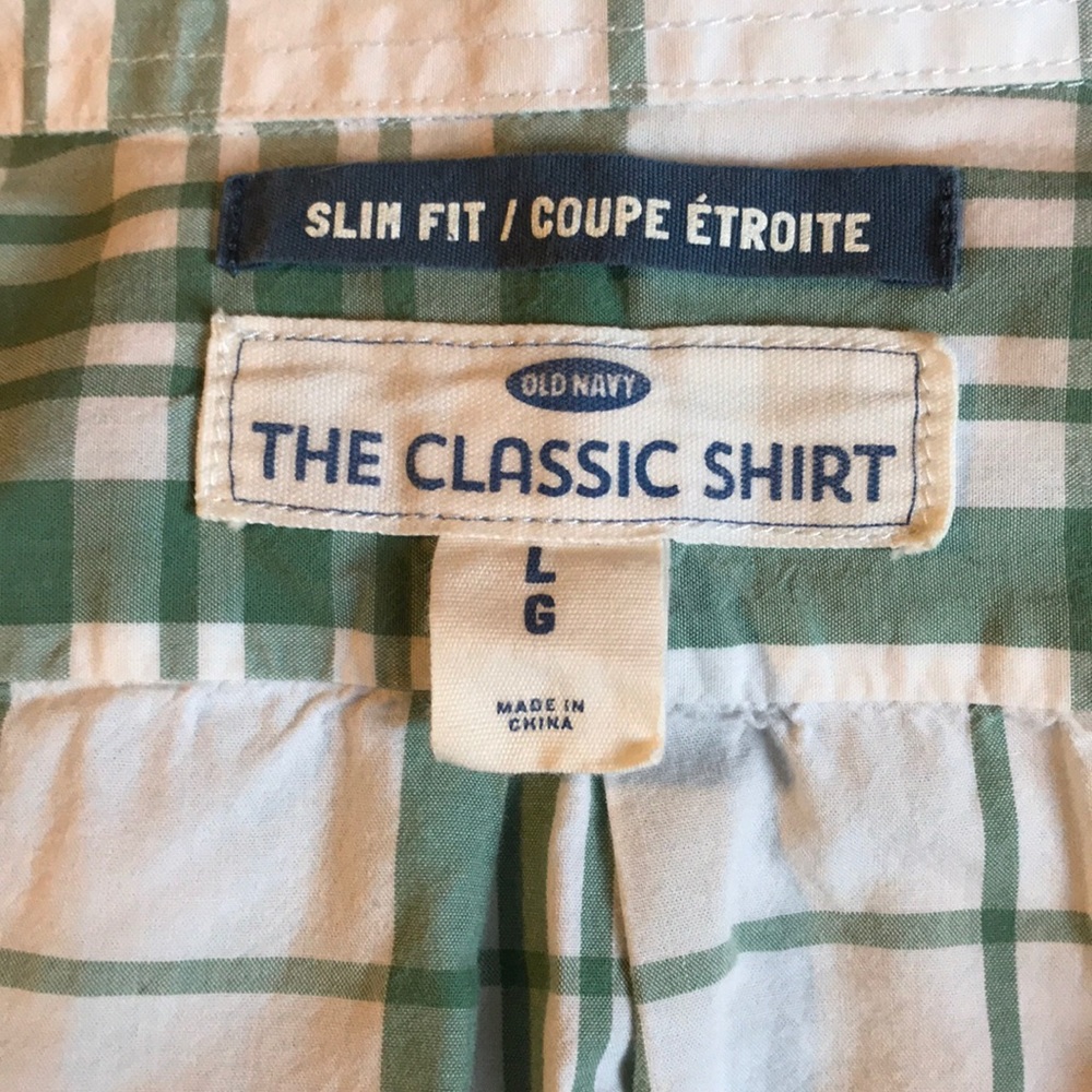 Old navy button down Sz lg